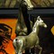 Антикварная скульптура «Лошадь»