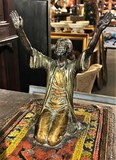 Antique sculpture "Praying"