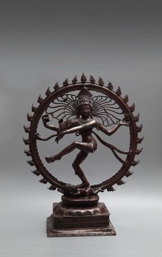 Антикварная скульптура «Шива Натараджа»