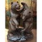 Антикварная скульптурная композиция «Медведи»