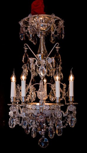 Pair of antique chandeliers