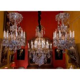 Pair of antique chandeliers