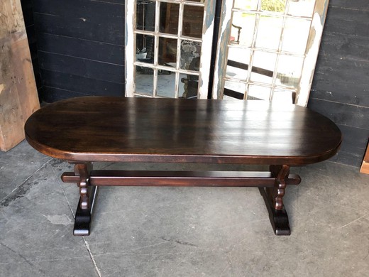 Antique dining oak table