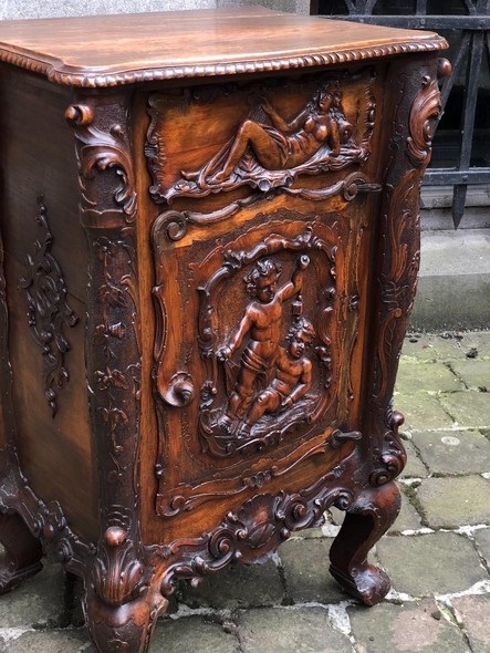 Antique renaissance style cabinet