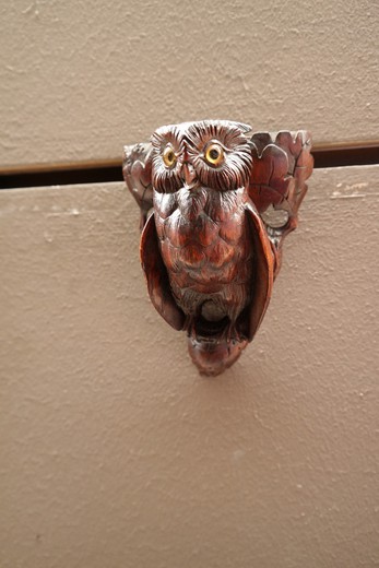 Paired decorative elements "Owls"