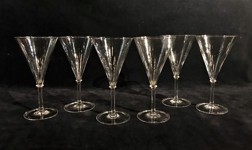 Vintage wine glasses
