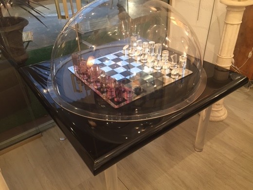 Rare Table à Jeux De Michel Dumas