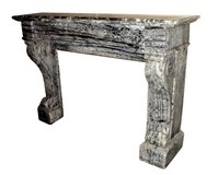 antique fireplace mantel