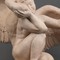 Antique sculpture of Leda and the swan