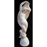 Antique sculpture "In the night"