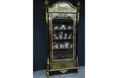 Antique Boulle display showcase