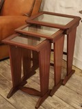 Antique art-deco nest tables