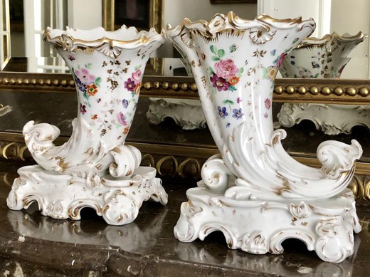 Antique vases horn of abundance