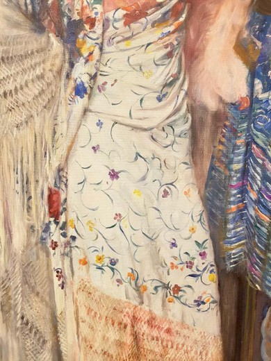 Антикварный портрет графини Регины Дольтремон
