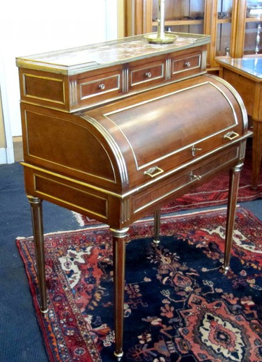 Antique Louis XVI cylinder desk