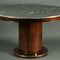Antique art -deco round table