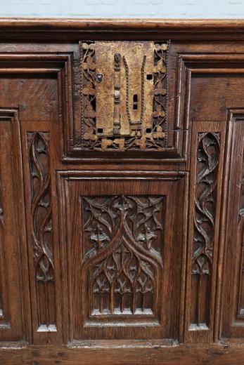 Antique Gothic chest