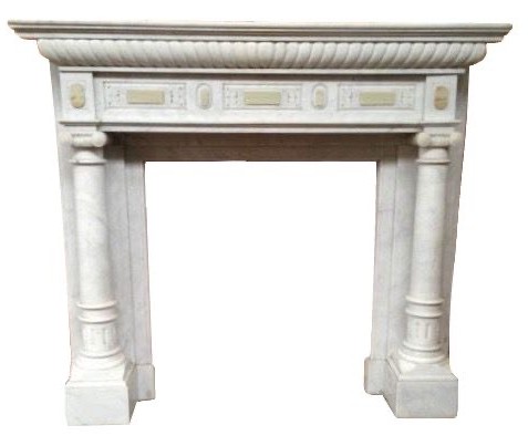 Antique fireplace