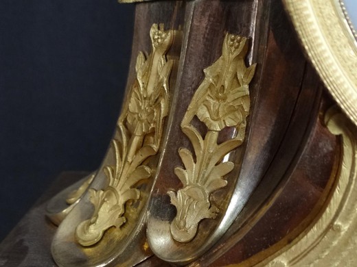 галерея старинных часов предметов декора и интерьера из золоченой бронзы в стиле ампир