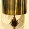 Антикварная настольная лампа «Лотос»