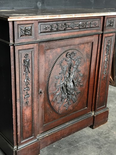 старинный кабинет из Франции, антикварный кабинет, французский кабинет, антикварный кабинет, антикварная мебель, XIX век