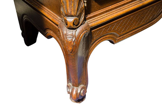 антикварная мебель из дерева в стиле рококо людовик 15