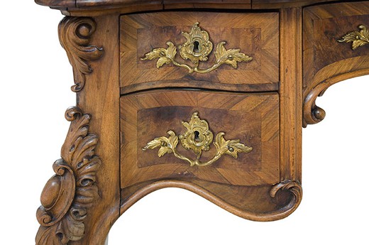 старинная мебель из ореха в стиле людовик 15 рококо 19 век
