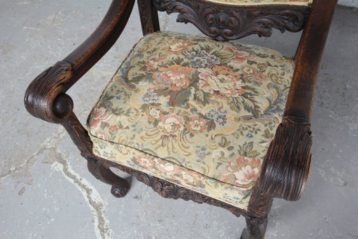 мебель ренессанс, купить старинное кресло, антикварное кресло