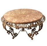 Antique table in the style of art deco