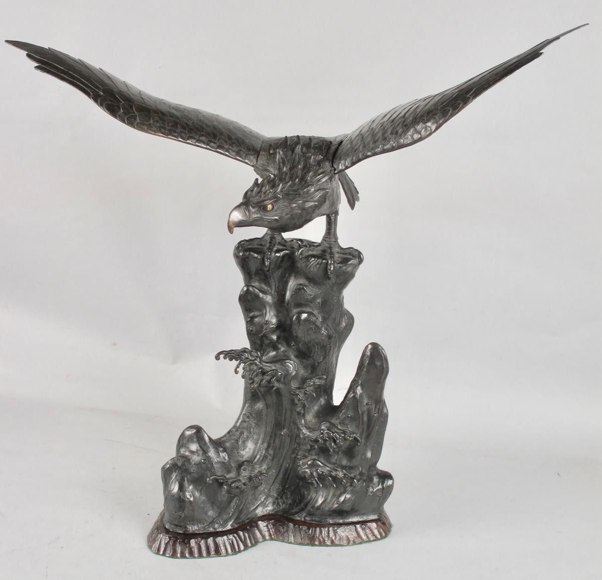 Large antique sculpture "Eagle"