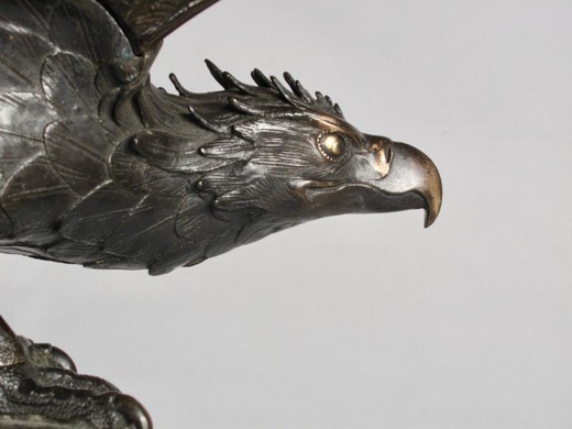Large antique sculpture "Eagle"