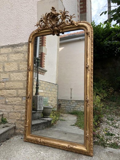 антикварное зеркало в стиле Людовика XV