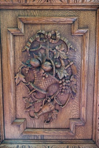 antique cabinet of oak