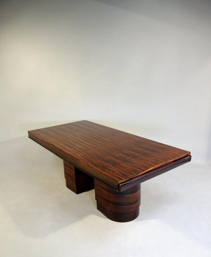 антикварный стол, старинный стол, антикварная мебель, старинная мебель, стол в стиле ар-деко, мебель в стиле ар-деко, раздвижной обеденный стол, стол из эбенового дерева