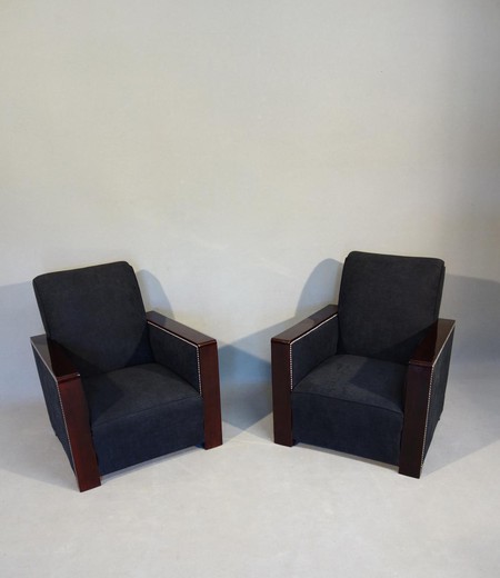 Антикварные кресла, парные кресла, старинные кресла, антикварная мебель, старинная мебель, кресло в стиле ар-деко, мебель в стиле ар-деко