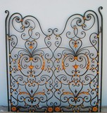 Wrought iron gates