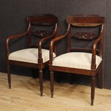 Antique armchairs