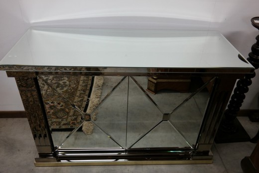 antique mirrored chest of drawers