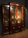 Antique empire bookcase