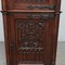 Antique carved gothic cabinet