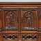 Antique gothic cabinets