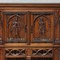 Antique gothic cabinets