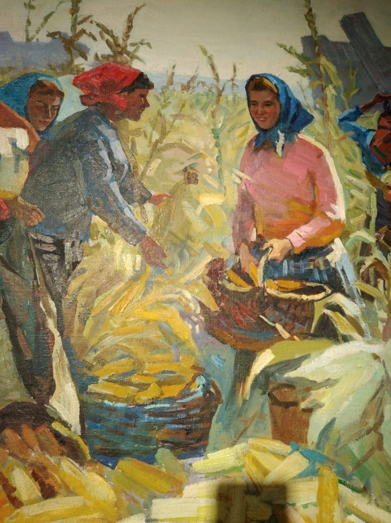 Картина «Уборка кукурузы»