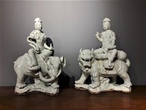 Парные скульптуры "Гуаньинь"