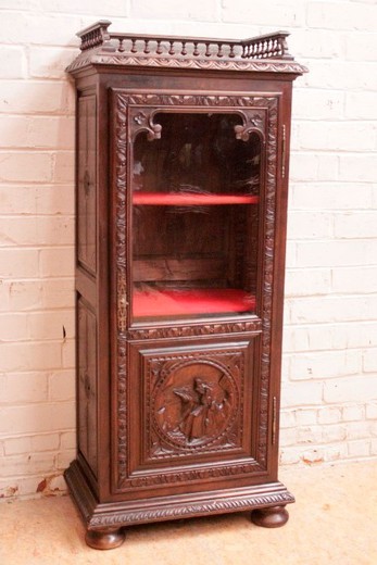 антикварный кабинет бретон, стиль бретон, антикварная мебель бретон, старинная мебель в стиле бретон
