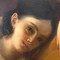 Antique painting "Portrait of a young girl"