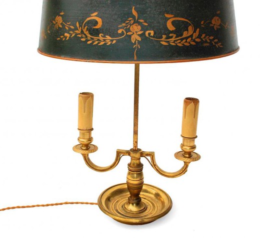 Antique Bouillotte lamp