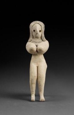 Antique sculpture "Goddess of fertility"