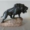 Antique lion sculpture