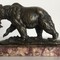 Антикварная скульптура «Медведь»